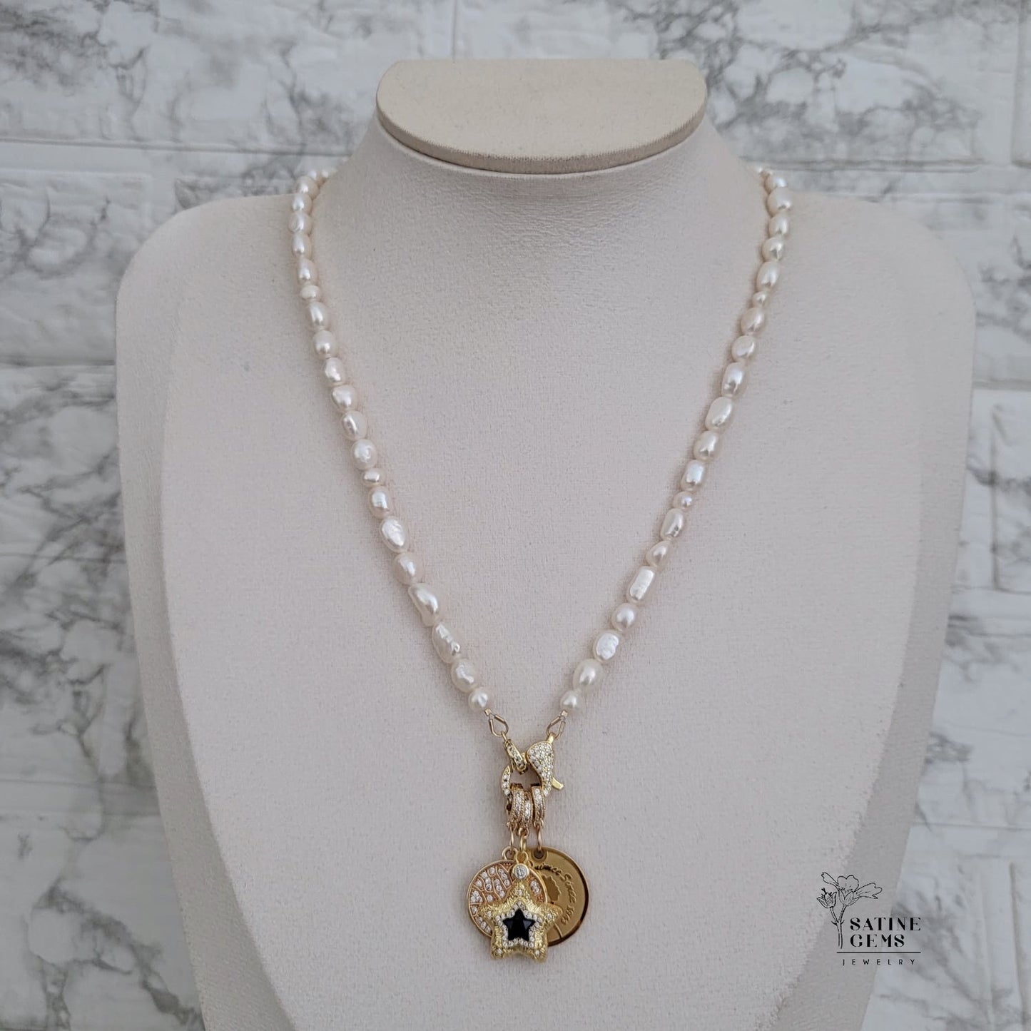 Ivory Freshwater Pearl Necklace