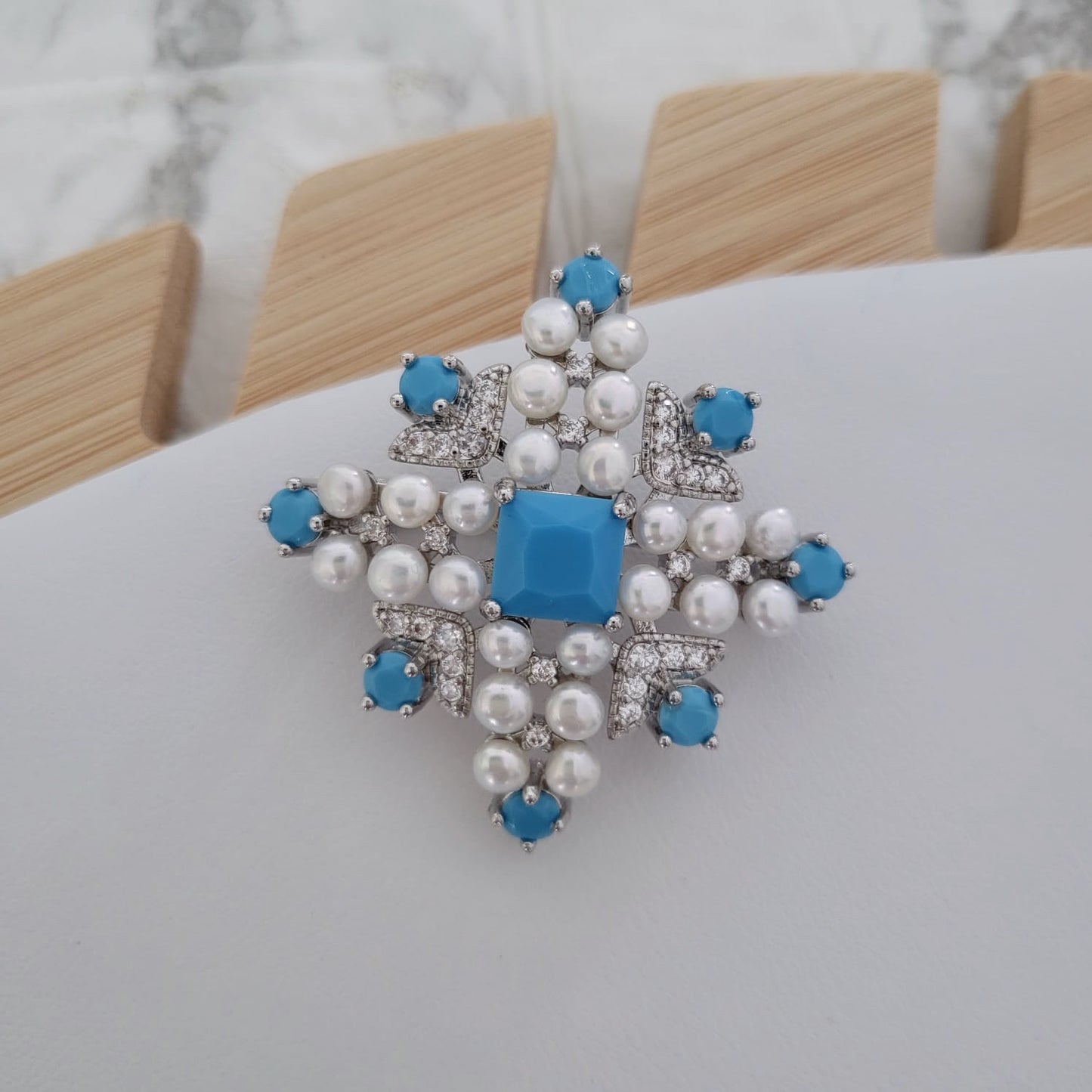 Freshwater Pearl Brooch