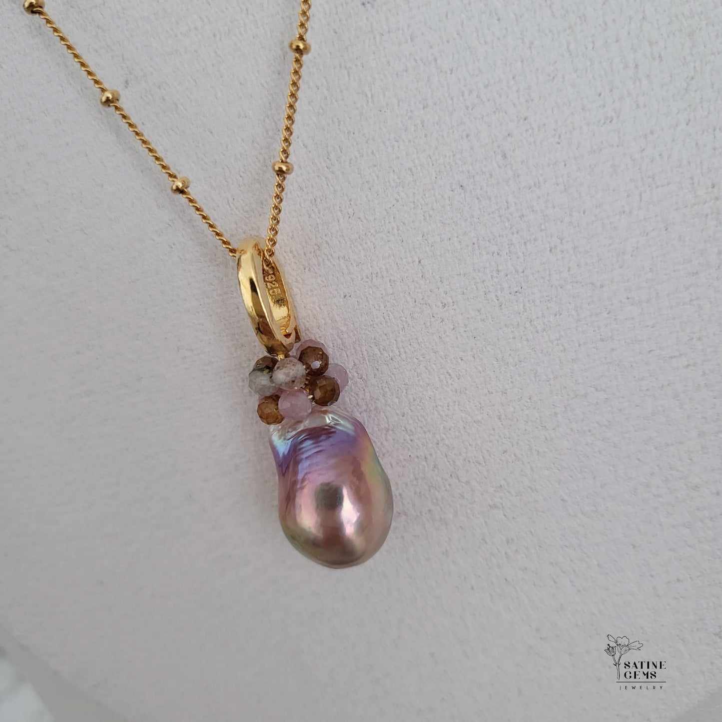 Baroque Edison Pearl Necklace