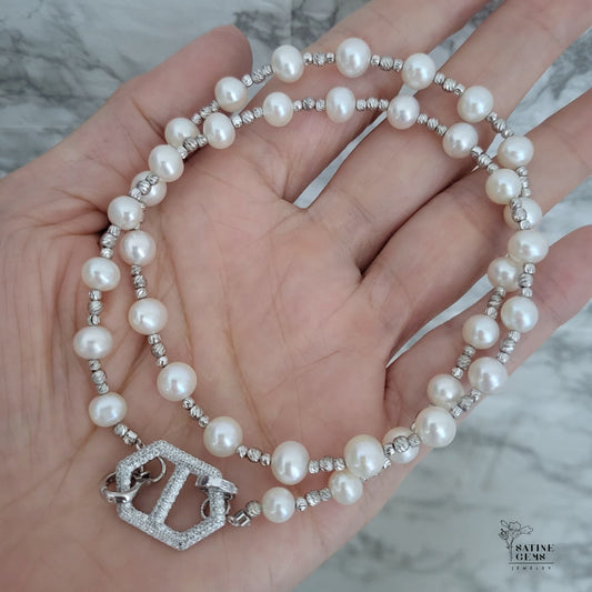 Ivory Freshwater Pearl Necklace
