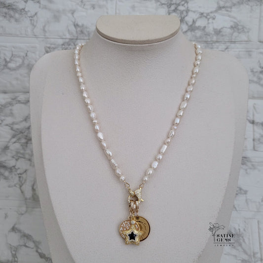 Ivory Freshwater Pearl Necklace