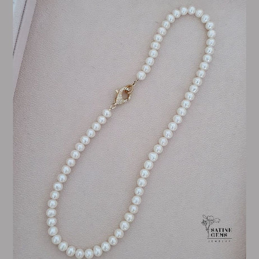 Classic Freshwater Pearl Necklace